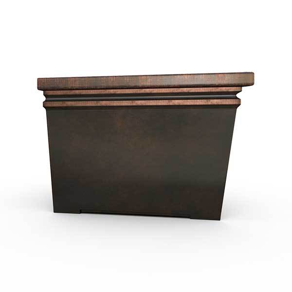 Gardenstone Prairie Triangle Planters Gardenstone Copper Bronze 