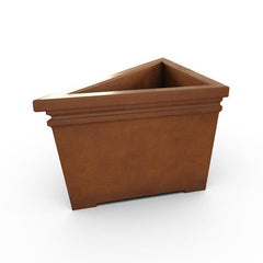 Gardenstone Prairie Triangle Planters Gardenstone Corten Steel 