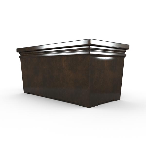 Gardenstone Prairie Trough Planters Gardenstone Bronze 