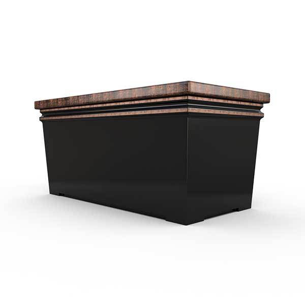 Gardenstone Prairie Trough Planters Gardenstone Copper Black 