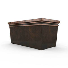 Gardenstone Prairie Trough Planters Gardenstone Copper Bronze 
