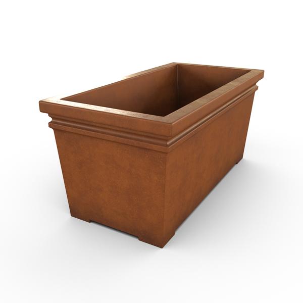 Gardenstone Prairie Trough Planters Gardenstone Corten Steel 