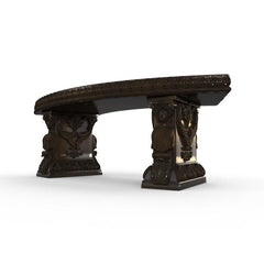 Gardenstone Princessa Bench Benches Gardenstone Bronze Curved 