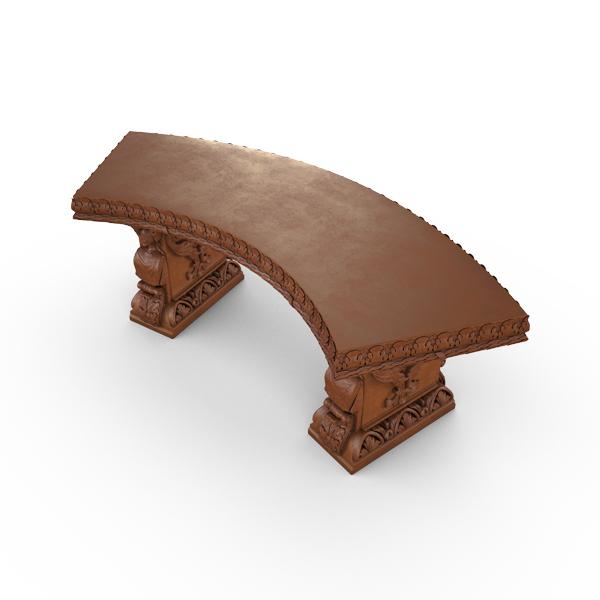 Gardenstone Princessa Bench Benches Gardenstone Corten Steel Curved 
