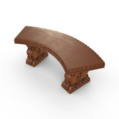 Gardenstone Princessa Bench Benches Gardenstone Corten Steel Curved 