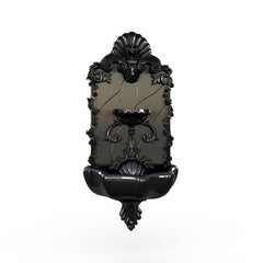 Gardenstone Princessa Wall Fountain Water Fountains Gardenstone Black Fountain 