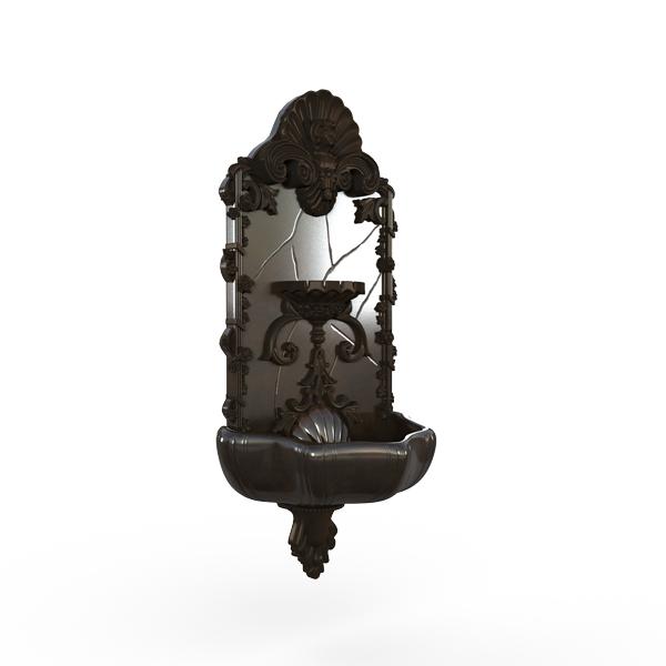 Gardenstone Princessa Wall Fountain Water Fountains Gardenstone Bronze Fountain 