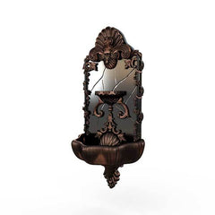 Gardenstone Princessa Wall Fountain Water Fountains Gardenstone Copper Black 