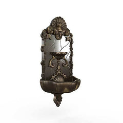 Gardenstone Princessa Wall Fountain Water Fountains Gardenstone Golden Bronze 