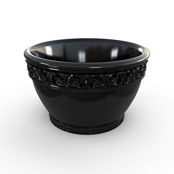 Gardenstone Rondelle Planters Gardenstone Black 