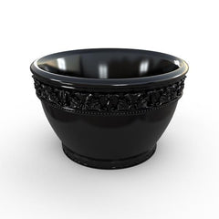 Gardenstone Rondelle Planters Gardenstone Black 