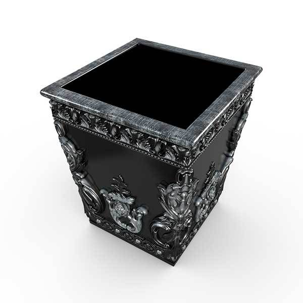 Gardenstone Sangreal Planters Gardenstone Silver Black 