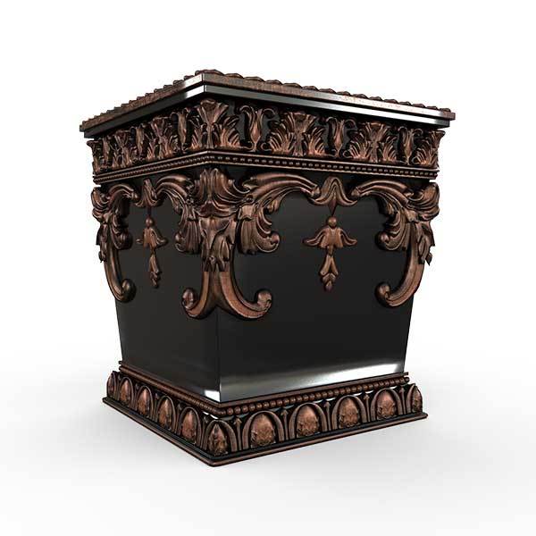 Gardenstone Savannah Planters Gardenstone Copper Black 