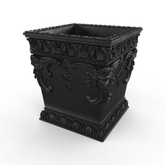 Gardenstone Savannah Planters Gardenstone Etched Black 