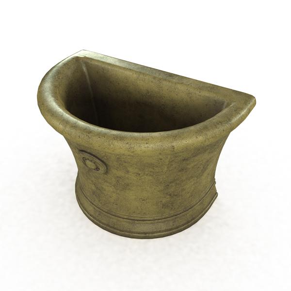 Gardenstone Semi Soleil Planters Gardenstone English Moss 