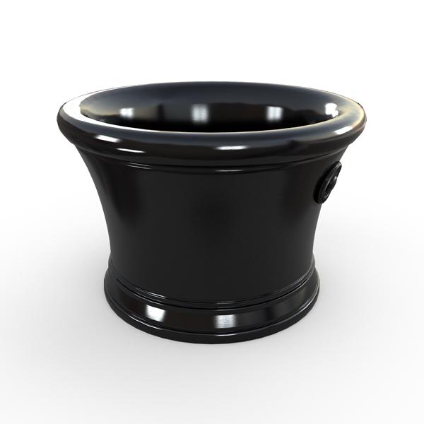 Gardenstone Soleil Planters Gardenstone Black 