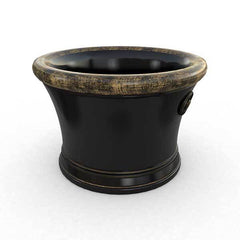Gardenstone Soleil Planters Gardenstone Golden Black 