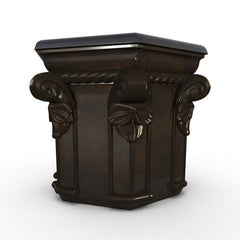 Gardenstone Tuscan Hexagonal Planters Gardenstone Bronze 