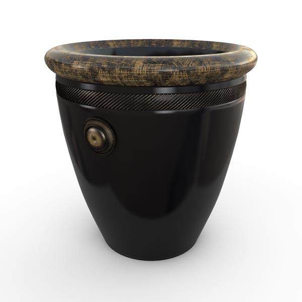 Gardenstone Vega Planters Gardenstone Golden Black 