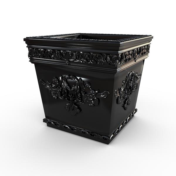Gardenstone Versailles Planters Gardenstone Black 