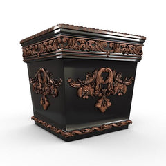 Gardenstone Versailles Planters Gardenstone Copper Black 