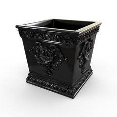 Gardenstone Williamsburg Planters Gardenstone Black 