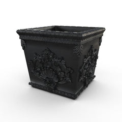 Gardenstone Winsdor Planters Gardenstone Etched Black 
