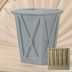 Campania Directoire Terrace Planters and Windowbox