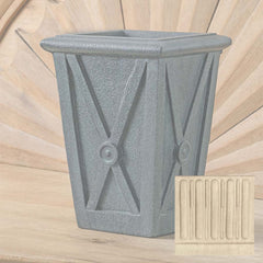 Campania Directoire Terrace Planters and Windowbox