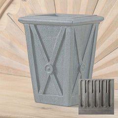Campania Directoire Terrace Planters and Windowbox