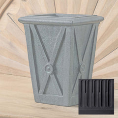 Campania Directoire Terrace Planters and Windowbox