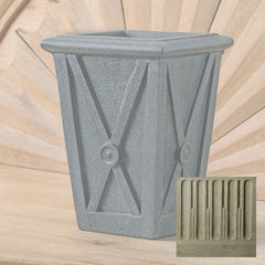 Campania Directoire Terrace Planters and Windowbox