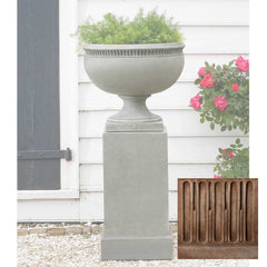 Wburg Tayloe House Urn w/ Classic Tall Pedestal