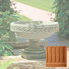 Campania Longwood Laurel Banded Urn