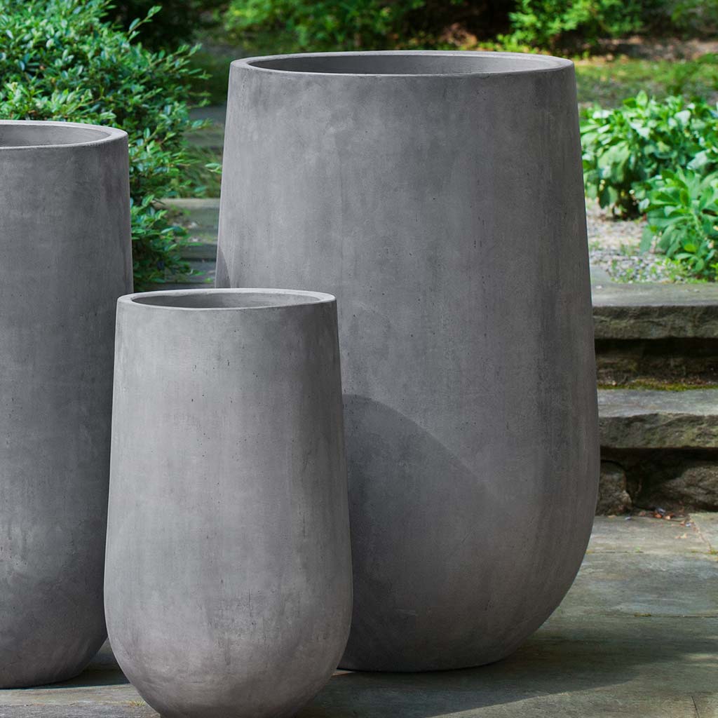 Telluride Planter, Tall - Grey