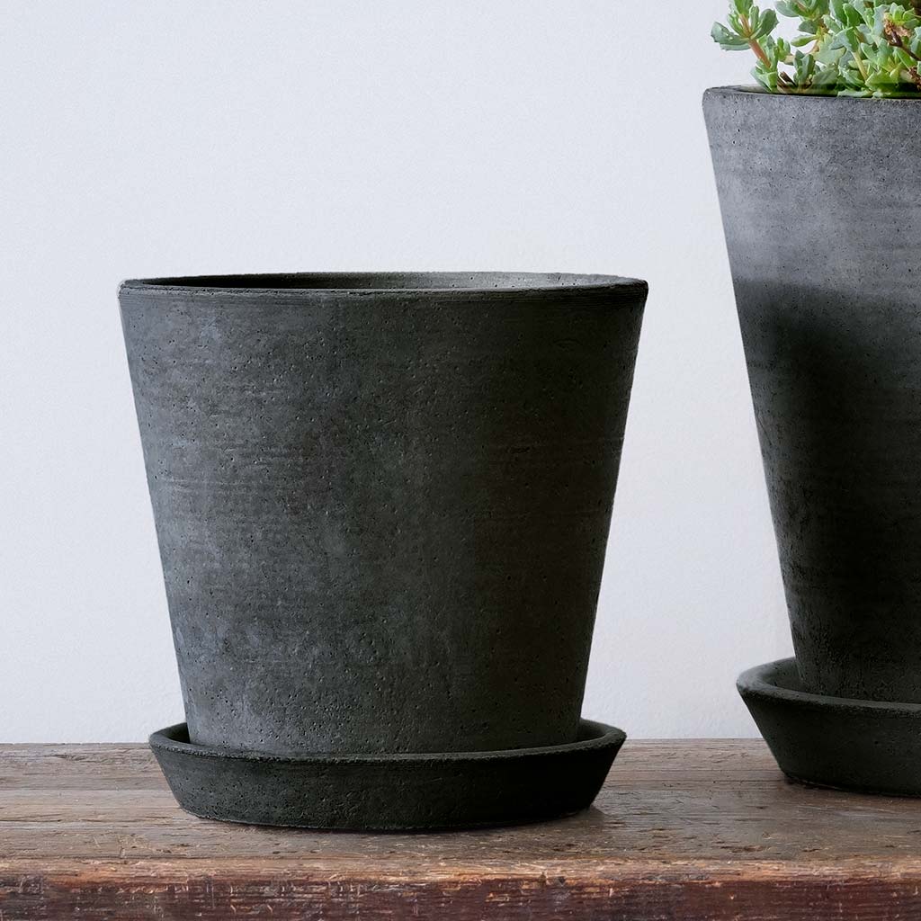 Essential Planter, Med - Charcoal