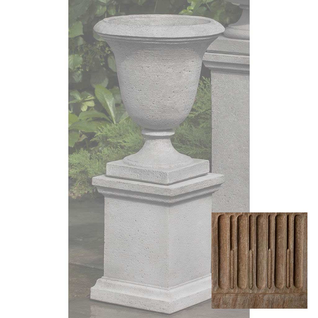 Linwood Urn w/ Low Wolcott Ped