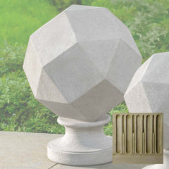 Polyhedron Finial, Large