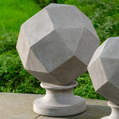 Polyhedron Finial, Large