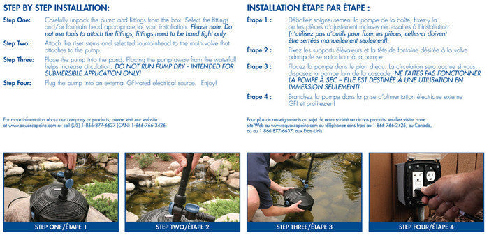 Photo of Aquascape AquaJet Pumps - Aquascape Canada