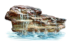 Photo of Majestic Falls - Complete Pond Kit by Universal Rocks - Marquis Gardens