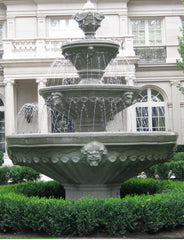 Photo of Large Lion Head Fountain - Marquis Gardens