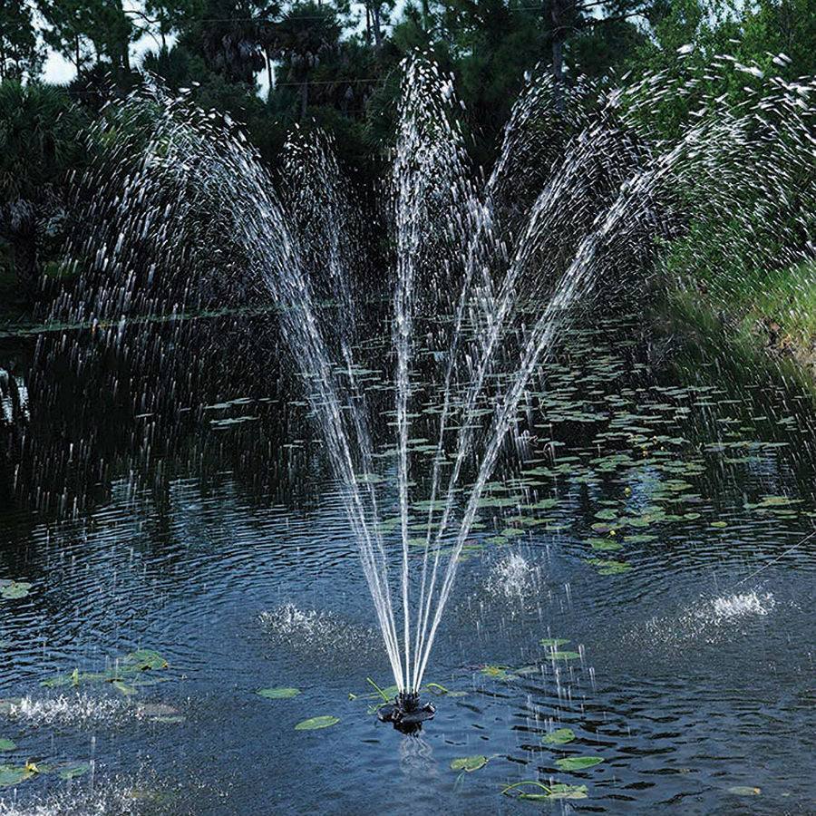 Oase Floating Fountain with Lights – Marquis Water Gardens