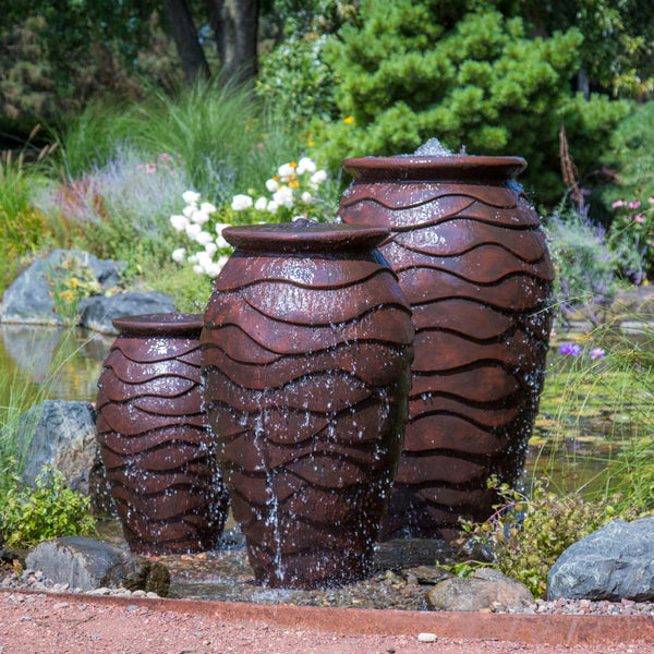 Photo of Aquascape Scalloped Urns  - Marquis Gardens