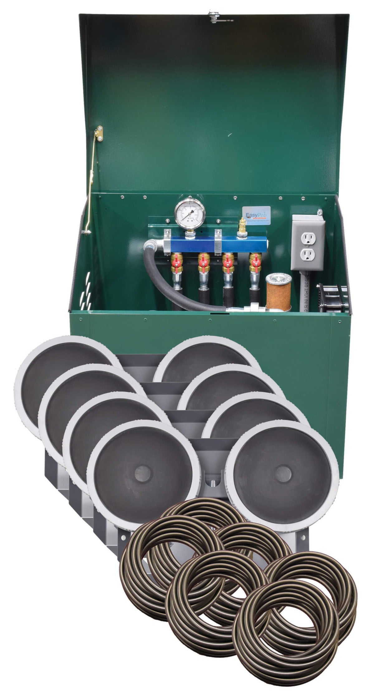 Photo of EasyPro Sentinel Deluxe Aeration System - Complete PA75W system with cabinet - Marquis Gardens