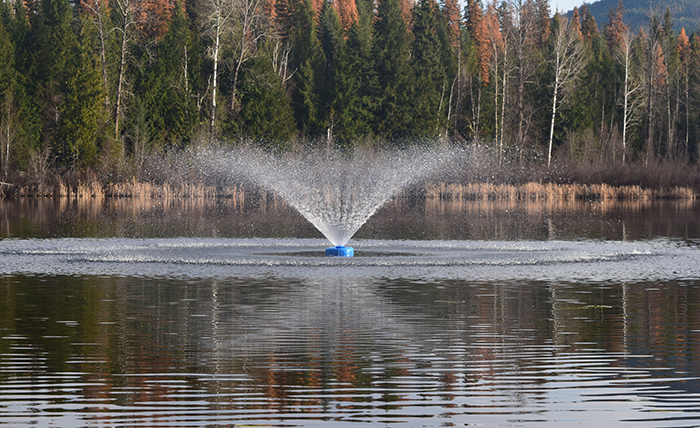 ProEco 8000 GPH Aqua Floating Fountain with 100' Power Cord