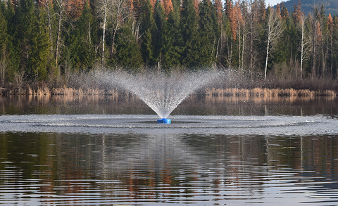 ProEco 8000 GPH Aqua Floating Fountain with 100' Power Cord – Marquis ...