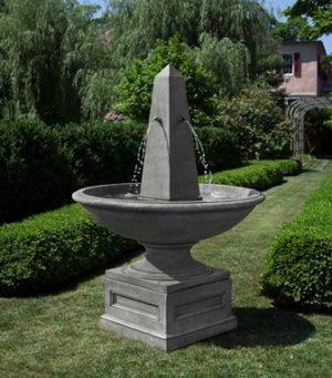 Photo of Campania Condotti Obelisk Fountain - Marquis Gardens