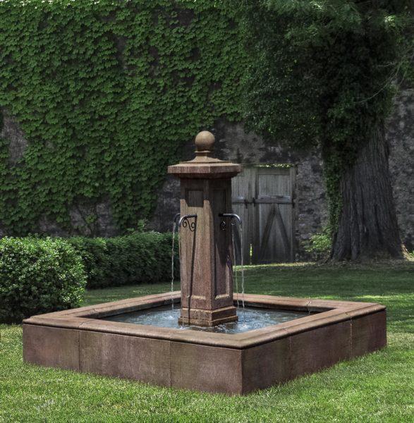 Photo of Campania Luberon Estate Fountain - Marquis Gardens
