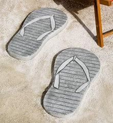 Photo of Campania Flip Flop Stepping Stone - Left and Right - Marquis Gardens
